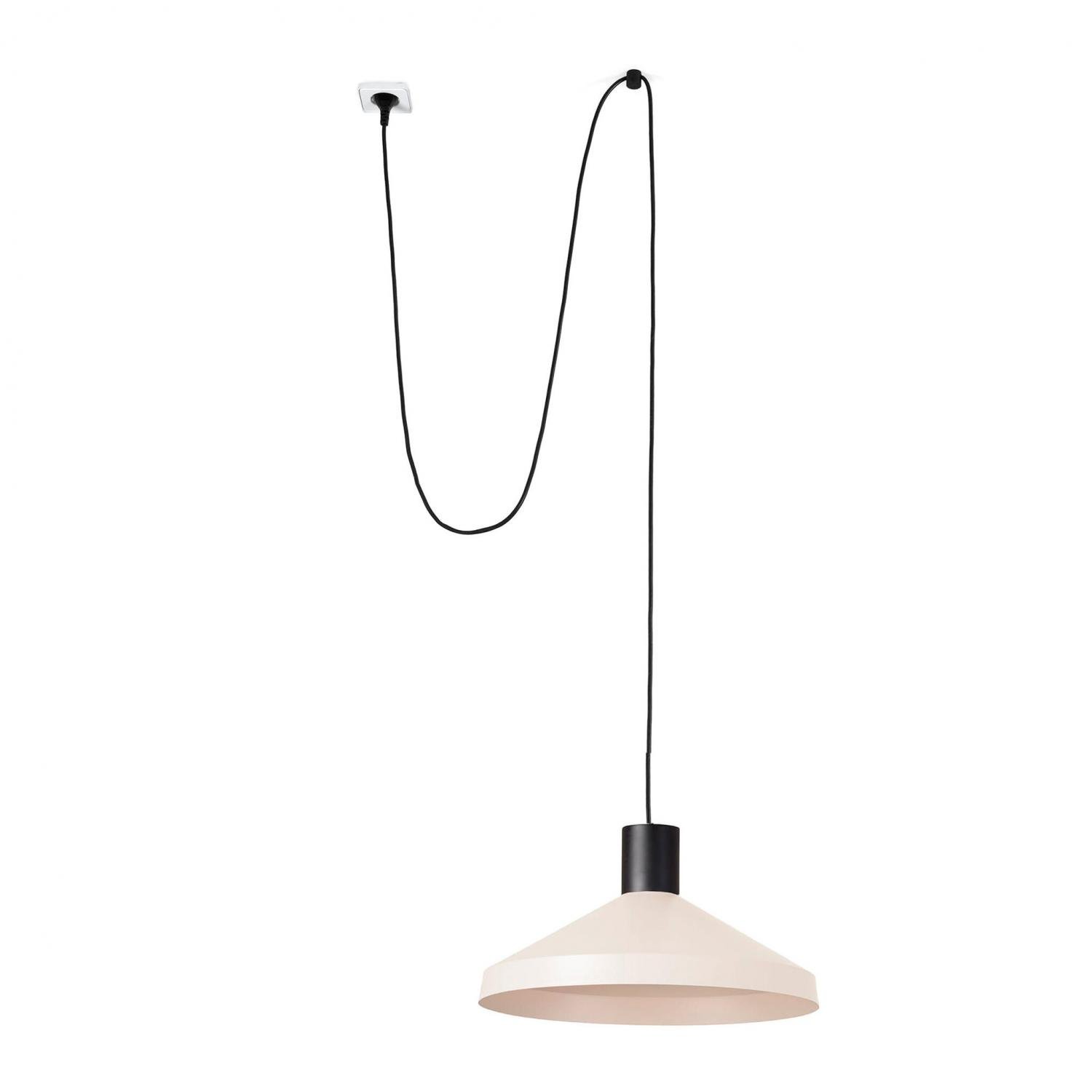 Levně FARO 68604-67 KOMBO 400 závěsné svítidlo, béžová, se zástrčkou - FARO