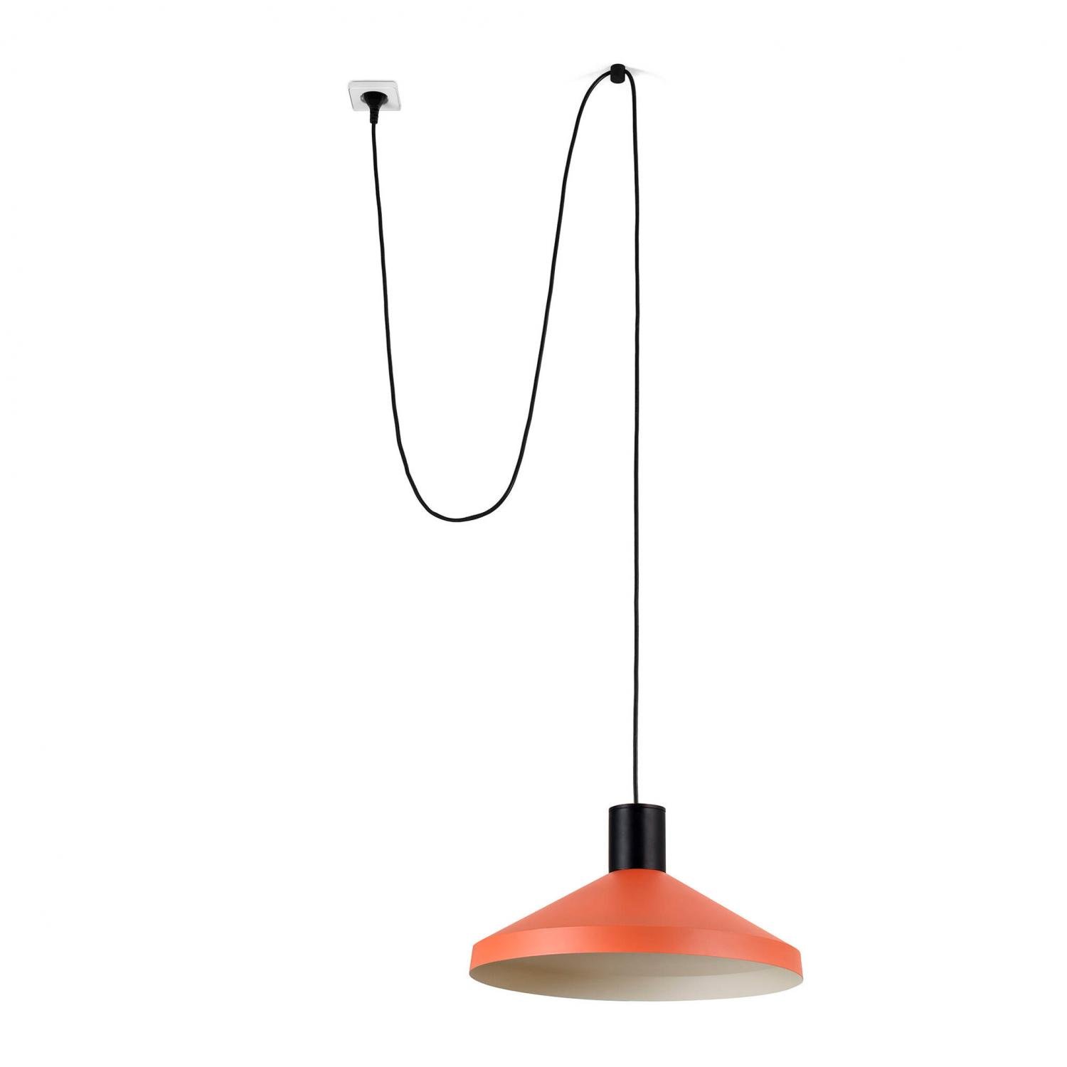Levně FARO 68604-68 KOMBO 400 závěsné svítidlo, terakota, se zástrčkou - FARO