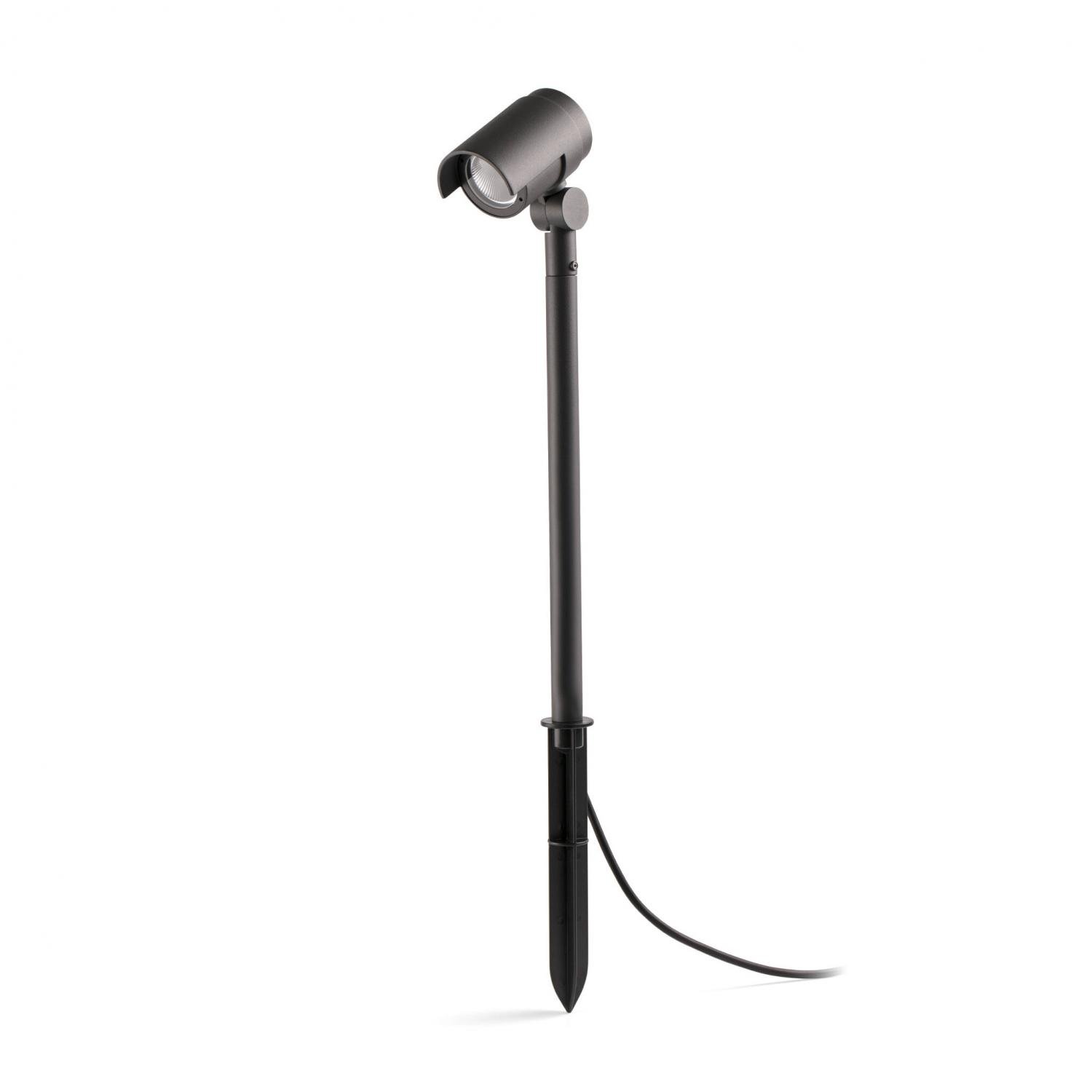 Levně FARO 70159 FOC 520 tmavě šedá bodové svítidlo se zápichem - FARO