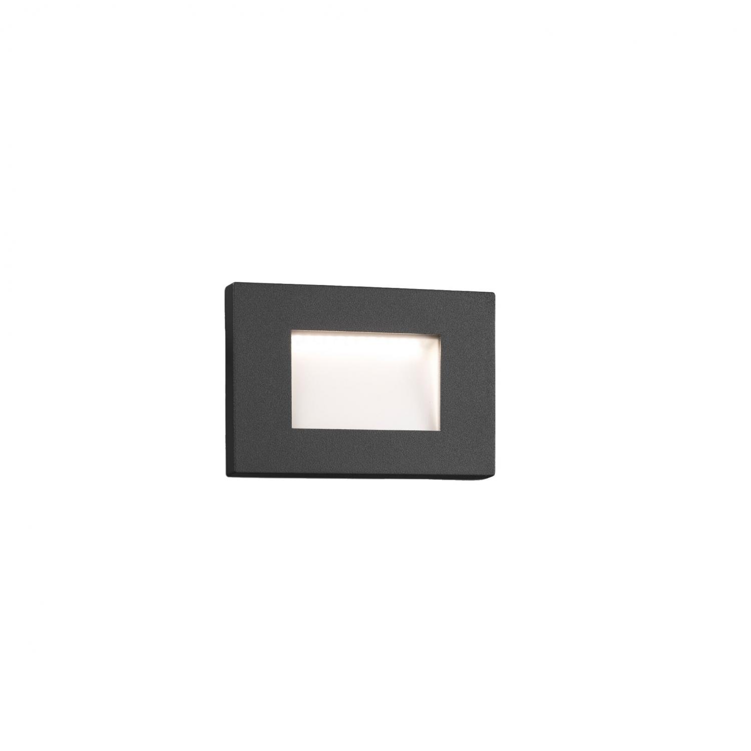 Levně FARO 70162 SPARK zapuštěné svítidlo do zdi, tmavě šedá - FARO