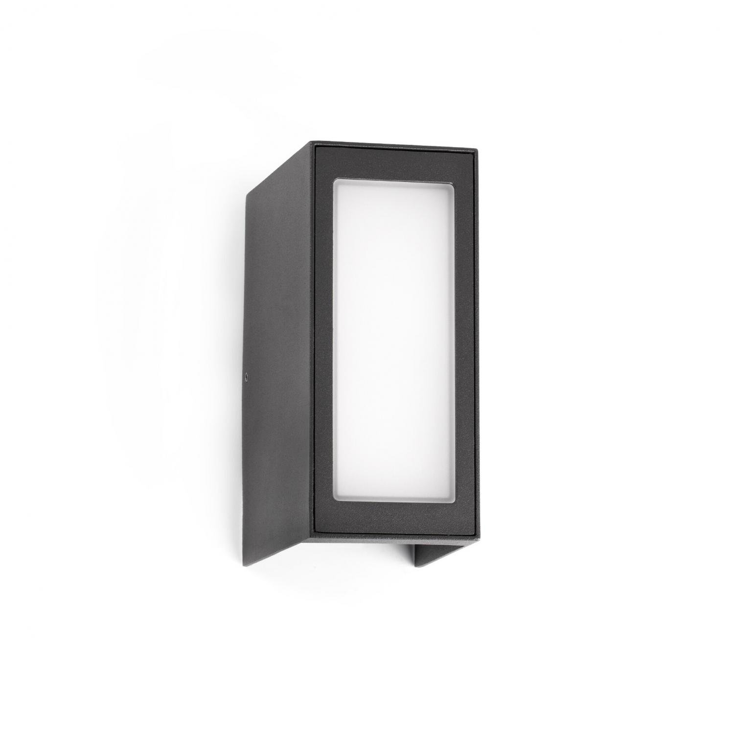 Levně FARO 70264 LOG nástěnná lampa, tmavě šedá - FARO