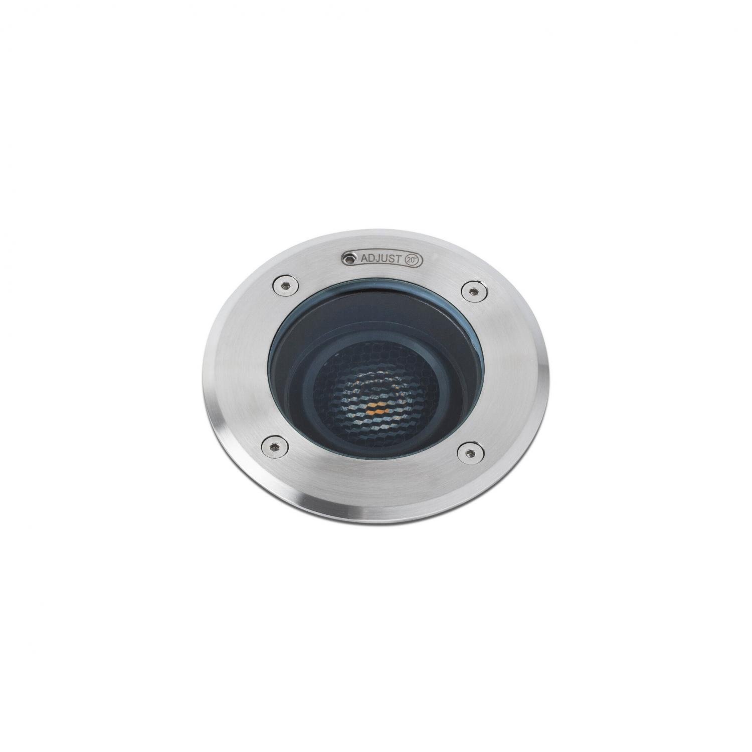 FARO 70308 GEISER 180 zapuštěné svítidlo do země, nerez, šedá, 10st 15W - FARO
