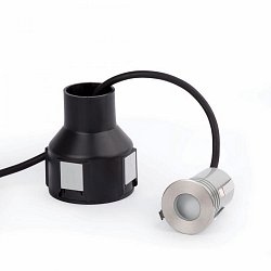 Obrázek pro produkt CROSBY 24V LED zapuštěné svítidlo do zdi, šedá, teplá bílá - FARO