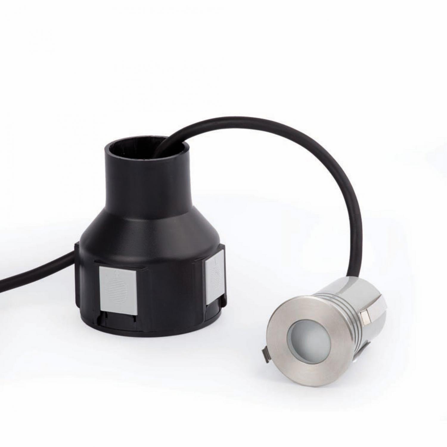 Levně FARO 70459N CROSBY zapuštěné svítidlo, šedá, teplá bílá - FARO