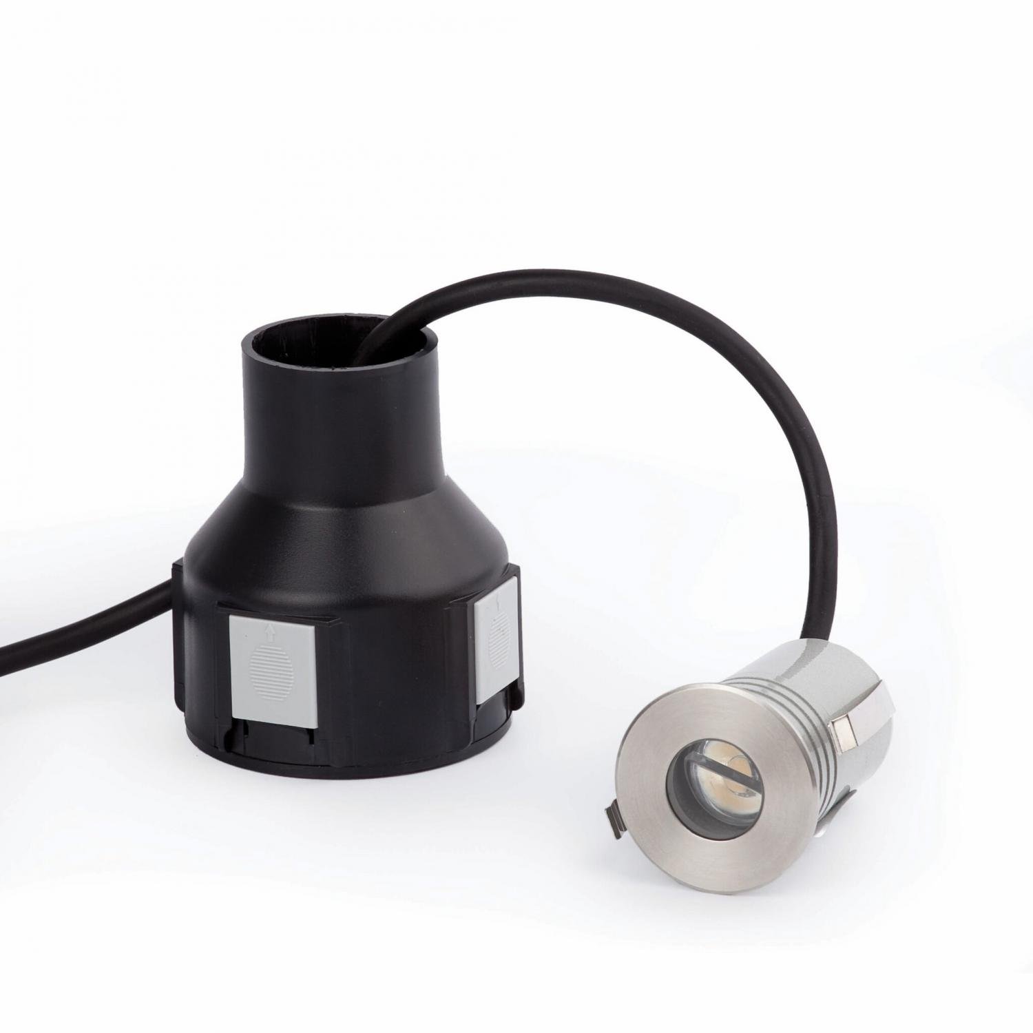 Levně FARO 70462N CURTIS zapuštěné svítidlo, šedá, teplá bílá - FARO