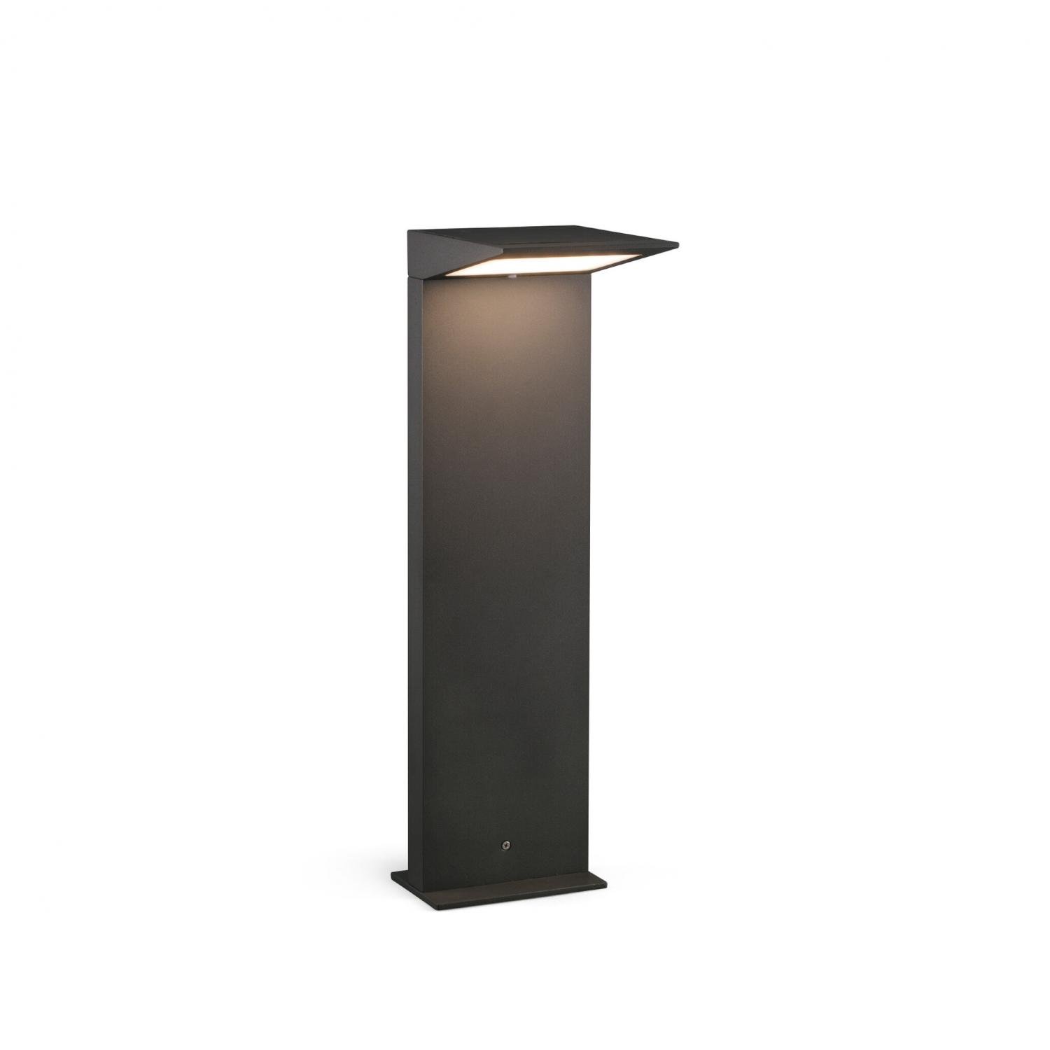 FARO 70785 SOLEIL LED solární sloupková lampa, tmavě šedá - FARO