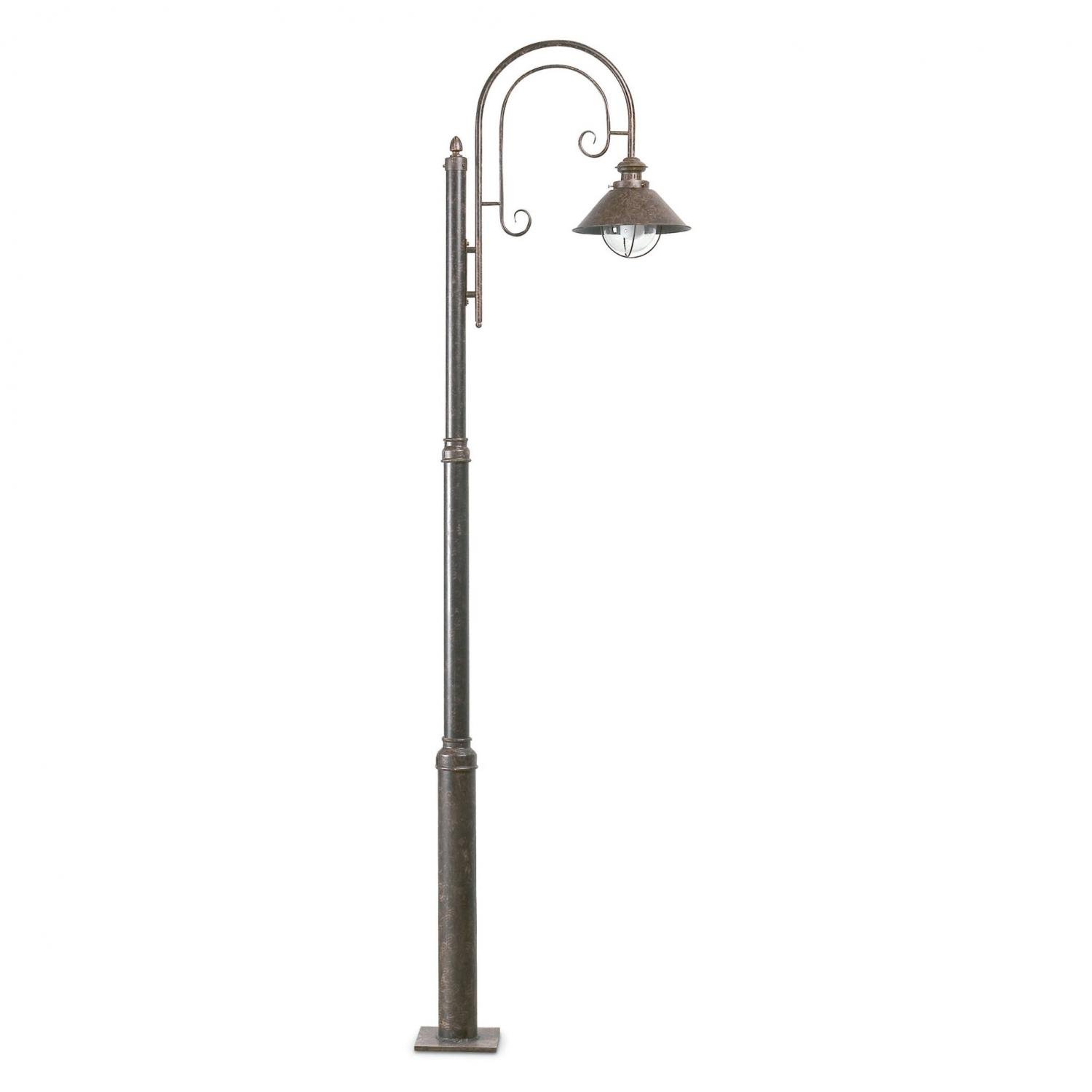 Levně FARO 71116 NÁUTICA sloupková lampa, rezavá, 1L - FARO