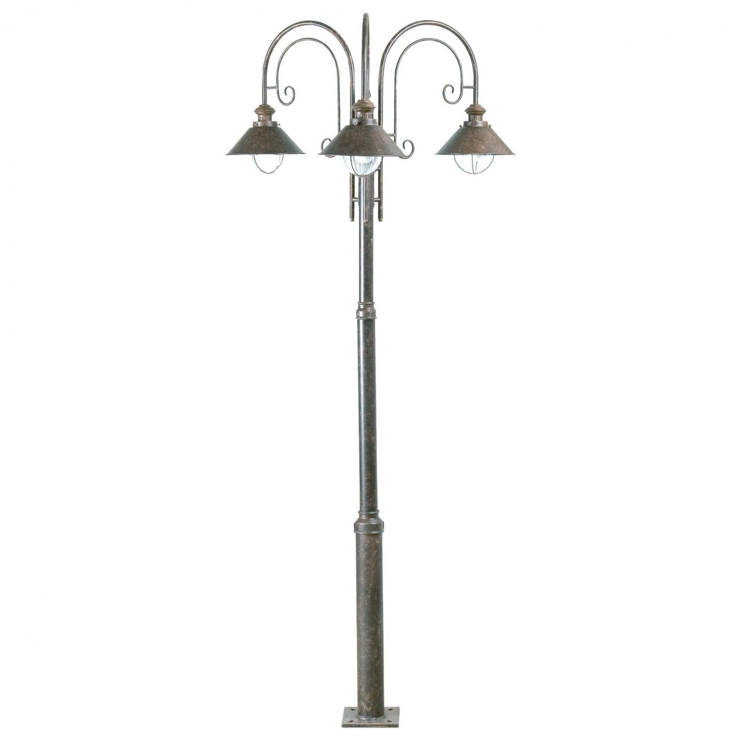 Levně FARO 71118 NÁUTICA sloupková lampa, rezavá, 3L - FARO