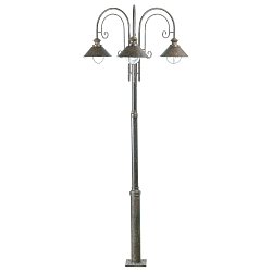 Obrázek pro produkt NÁUTICA sloupková lampa, rezavá, 3L - FARO