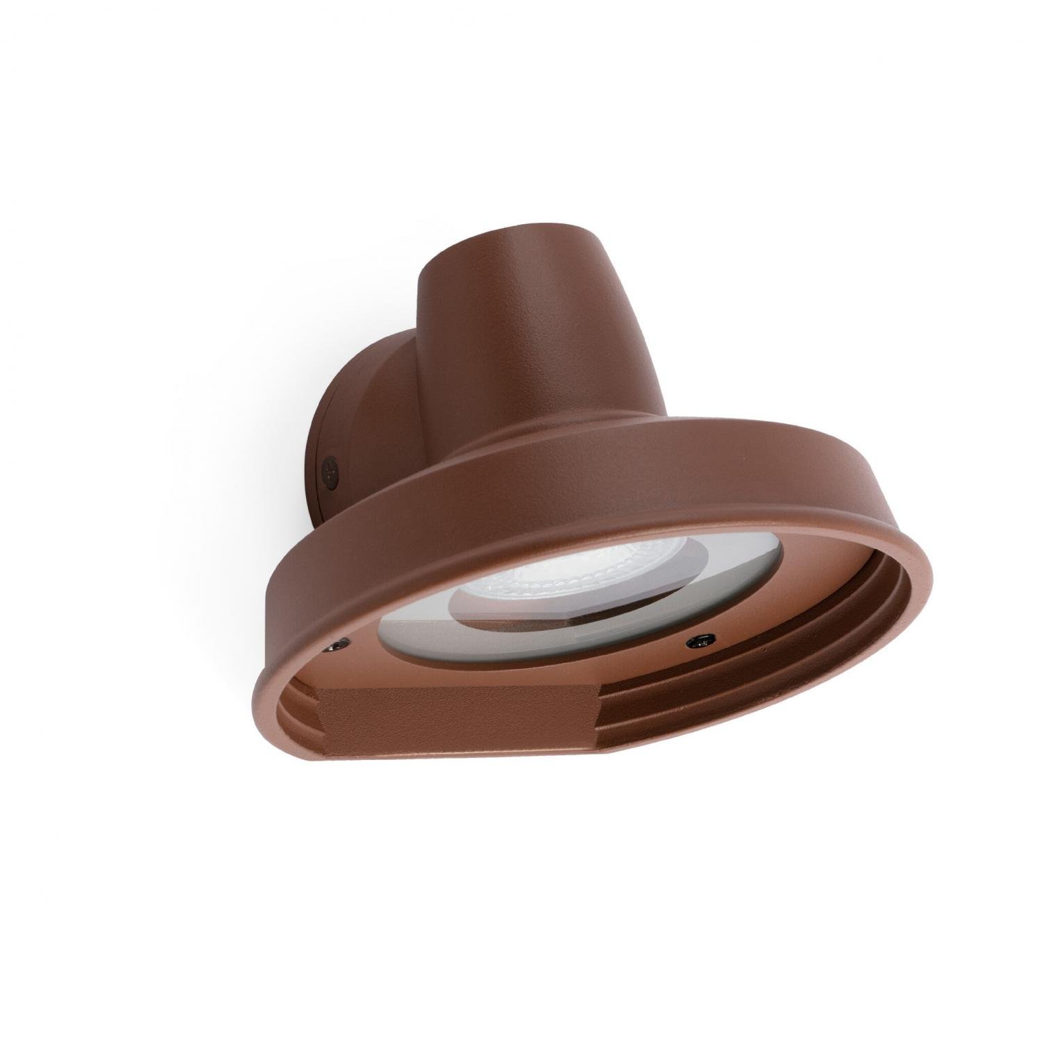 Levně FARO 71194 BRONX nástěnná lampa, hnědá - FARO