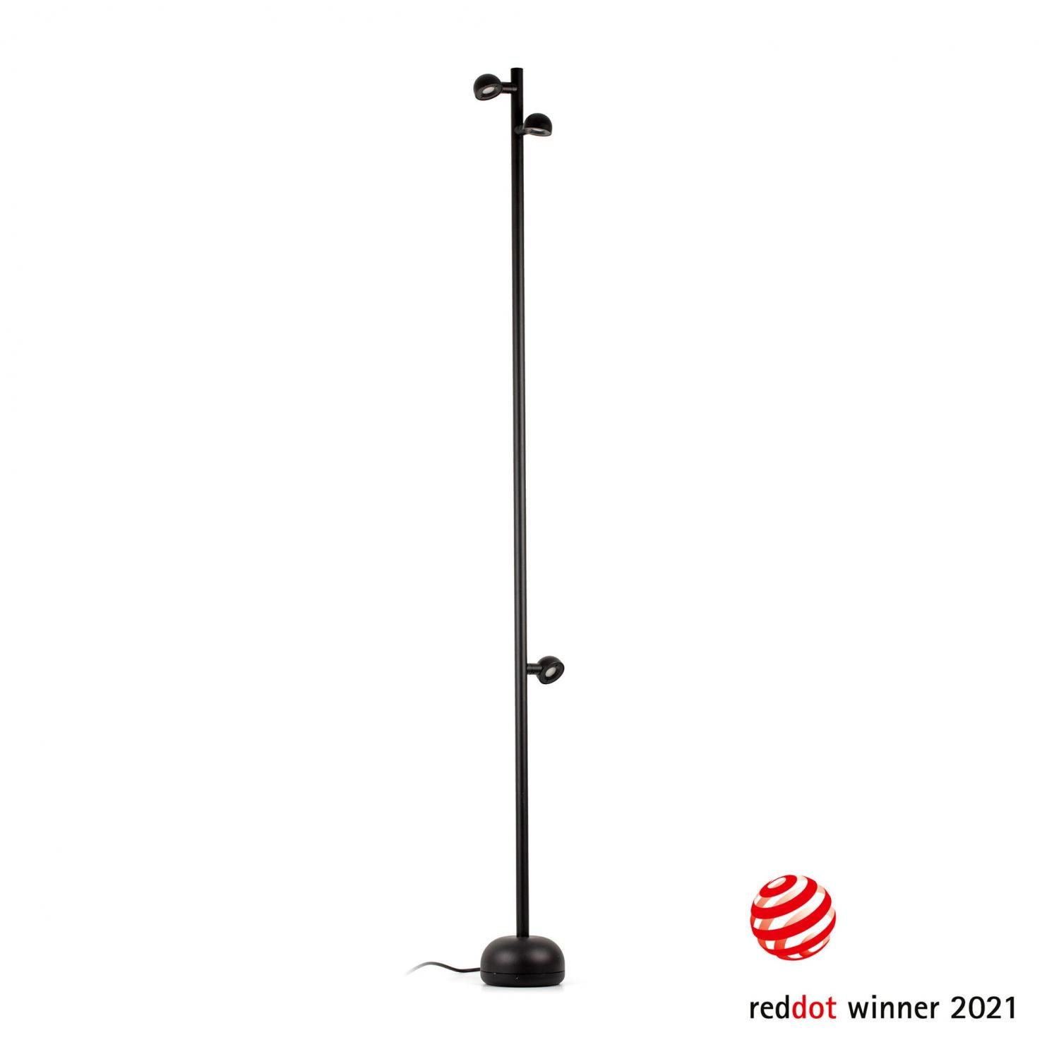 FARO 71257 BROT 1800 sloupková lampa, černá, s kabelem - FARO