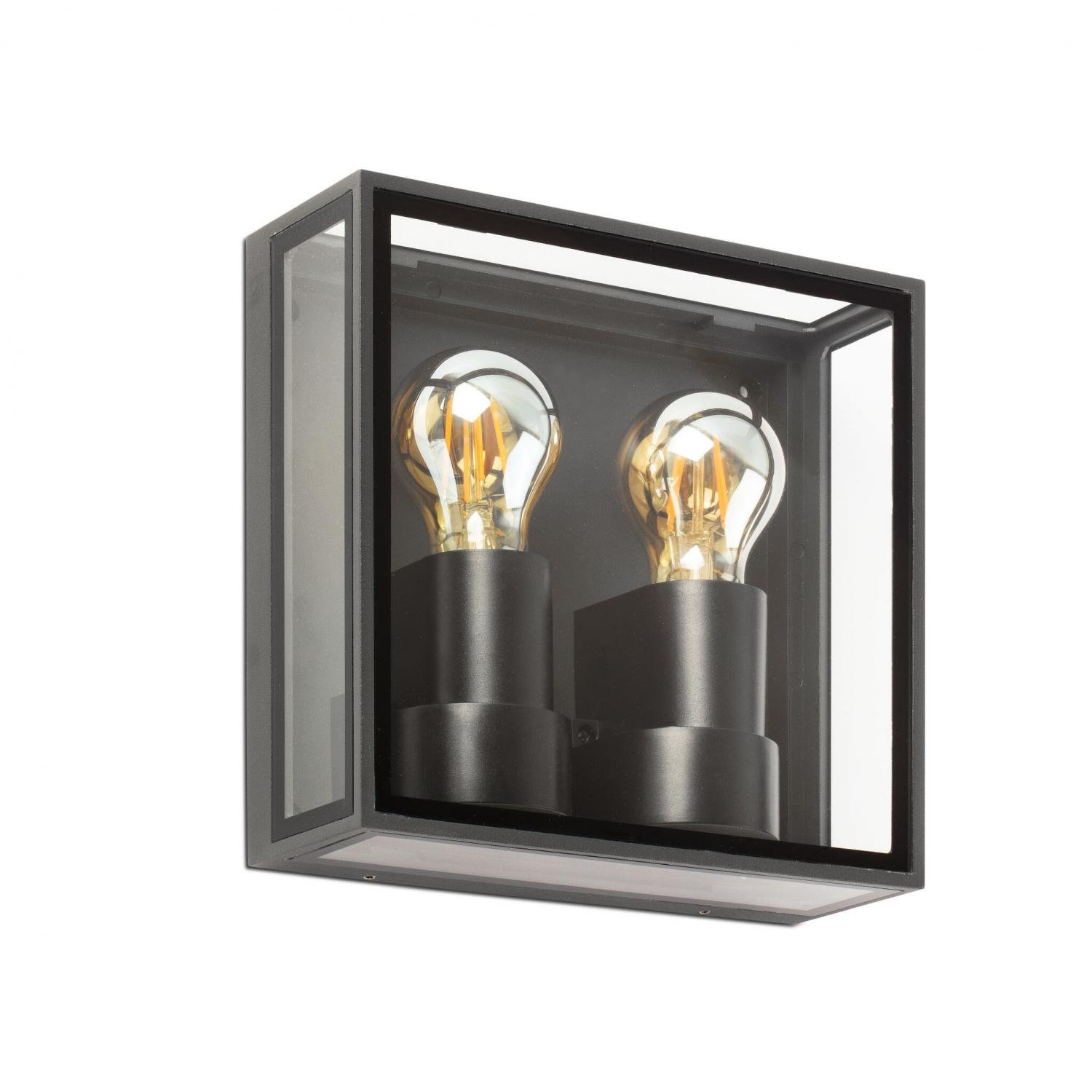 Levně FARO 71306 POMO nástěnná lampa, tmavě šedá - FARO
