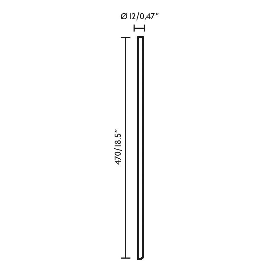 FARO 71548 FLOW černý bodec 45cm - FARO (obrázek 3)