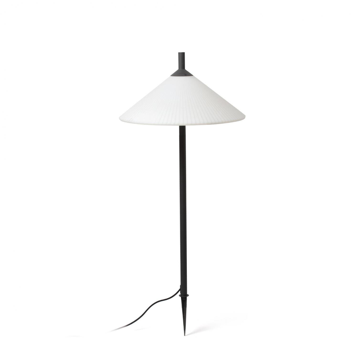 FARO 71575P-01 SAIGON šedá/bílá lampa se zápichem 1M R55 - FARO