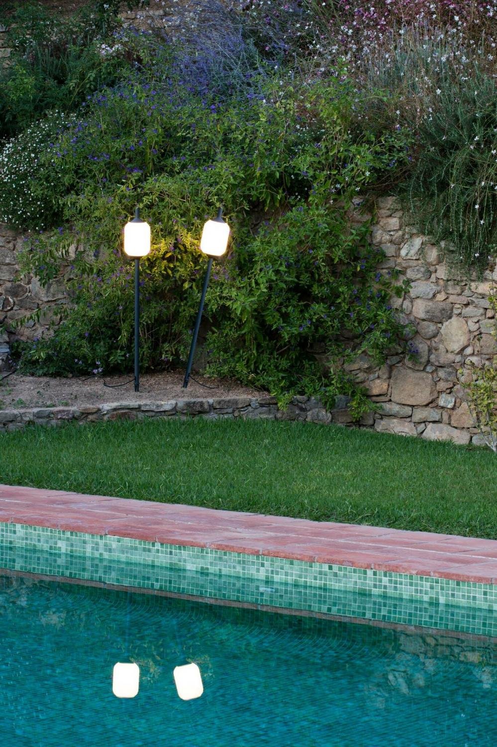 FARO 71575P-03 SAIGON šedá/bílá lampa se zápichem 1M R17 - FARO (obrázek 3)