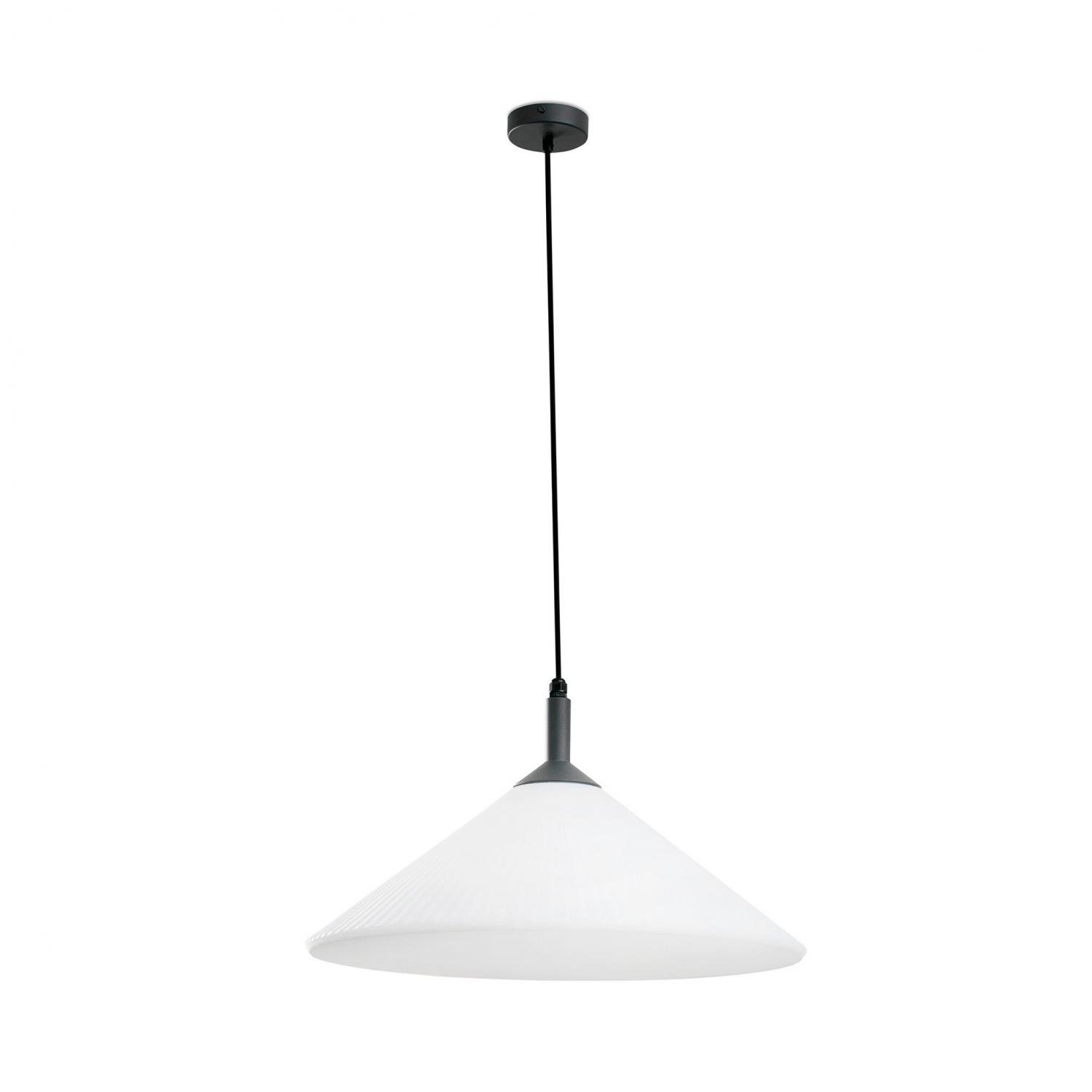 Levně FARO 71579-02 SAIGON šedá/matná bílá, závěsné svítidlo R55 - FARO