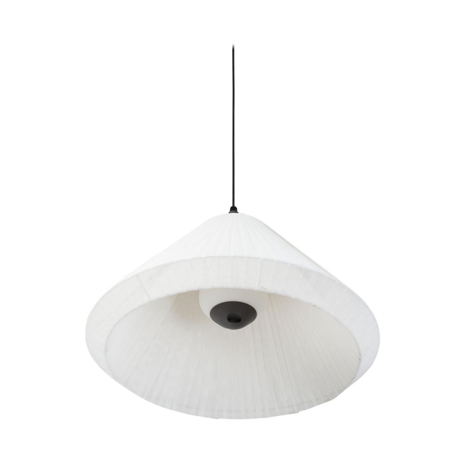 FARO 71579C-05 SAIGON šedá/bílá, závěsné svítidlo T70 - FARO