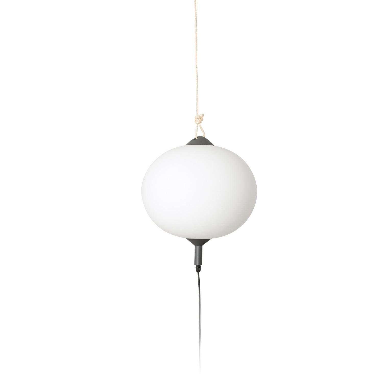 FARO 71584-04 SAIGON šedá/bílá, přenosné a závěsné svítidlo R45 - FARO