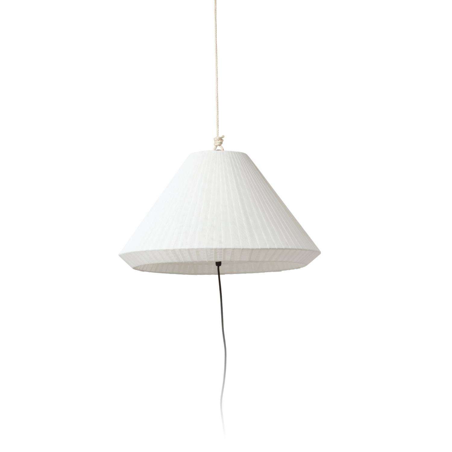 Levně FARO 71584-05 SAIGON šedá/bílá, přenosné a závěsné svítidlo T70 - FARO