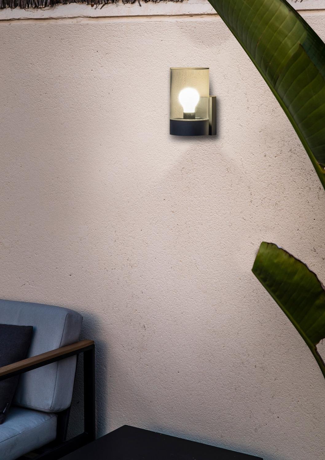 FARO 71743 KILA nástěnná lampa, tmavě šedá, transparentní - FARO (obrázek 2)