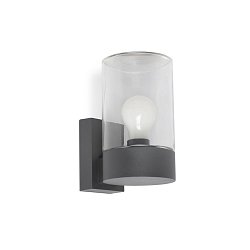 Obrázek pro produkt KILA nástěnná lampa, tmavě šedá, transparentní - FARO