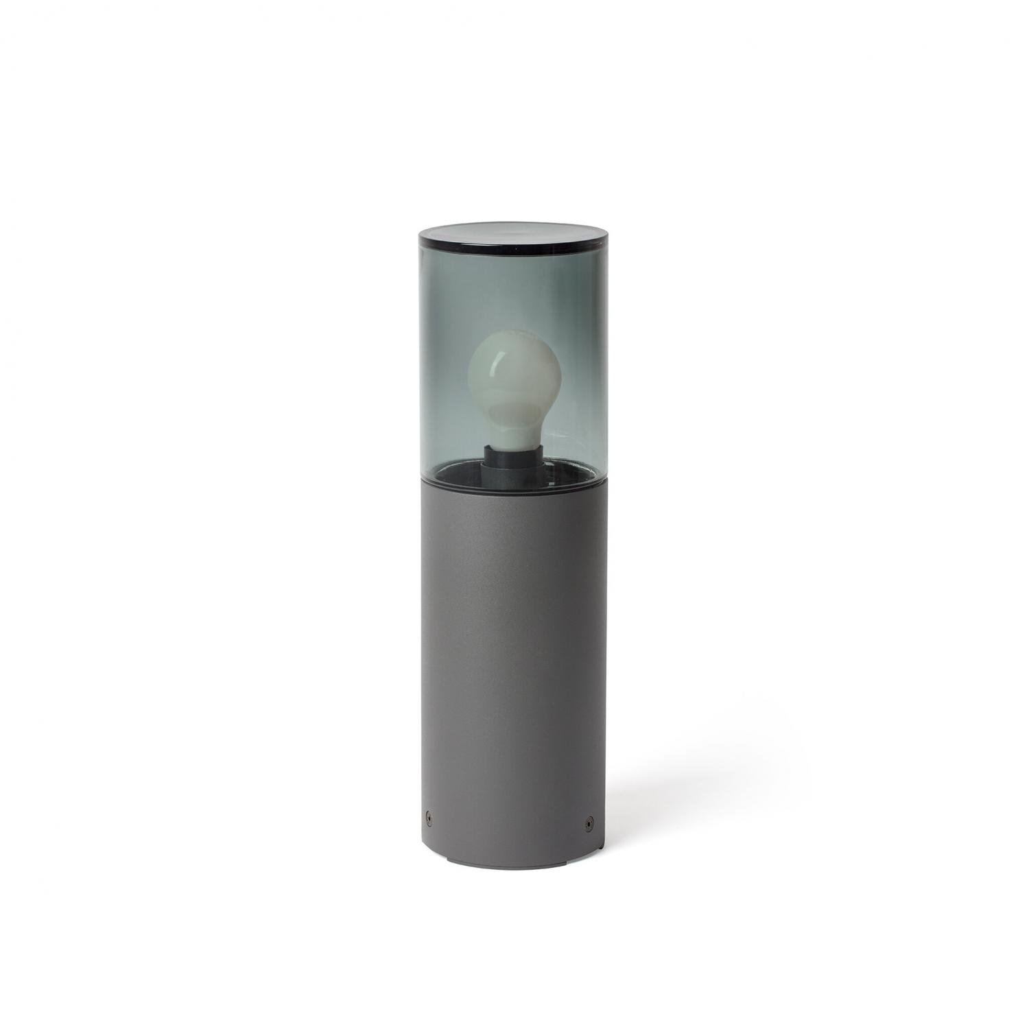 FARO 71747 AKCE - KILA 400 sloupková lampa, tmavě šedá, kouřová - FARO