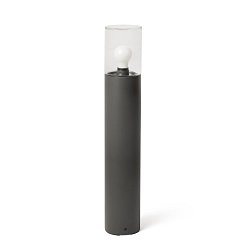 Obrázek pro produkt KILA 700 sloupková lampa, tmavě šedá, transparentní - FARO