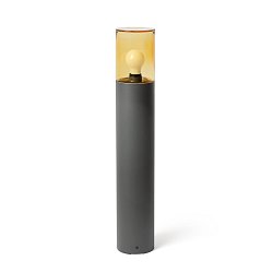 Obrázek pro produkt KILA 700 sloupková lampa, tmavě šedá, jantarová - FARO