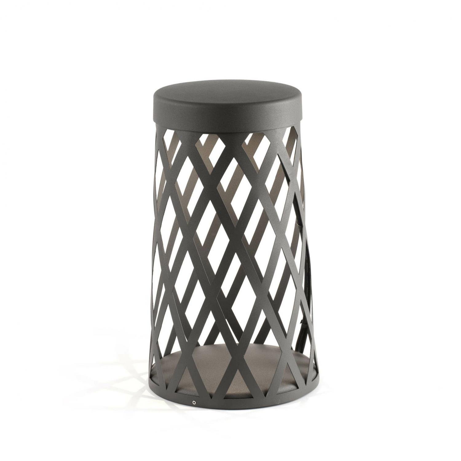 Levně FARO 72312 SHADOW LED sloupková lampa, tmavě šedá, 45cm - FARO