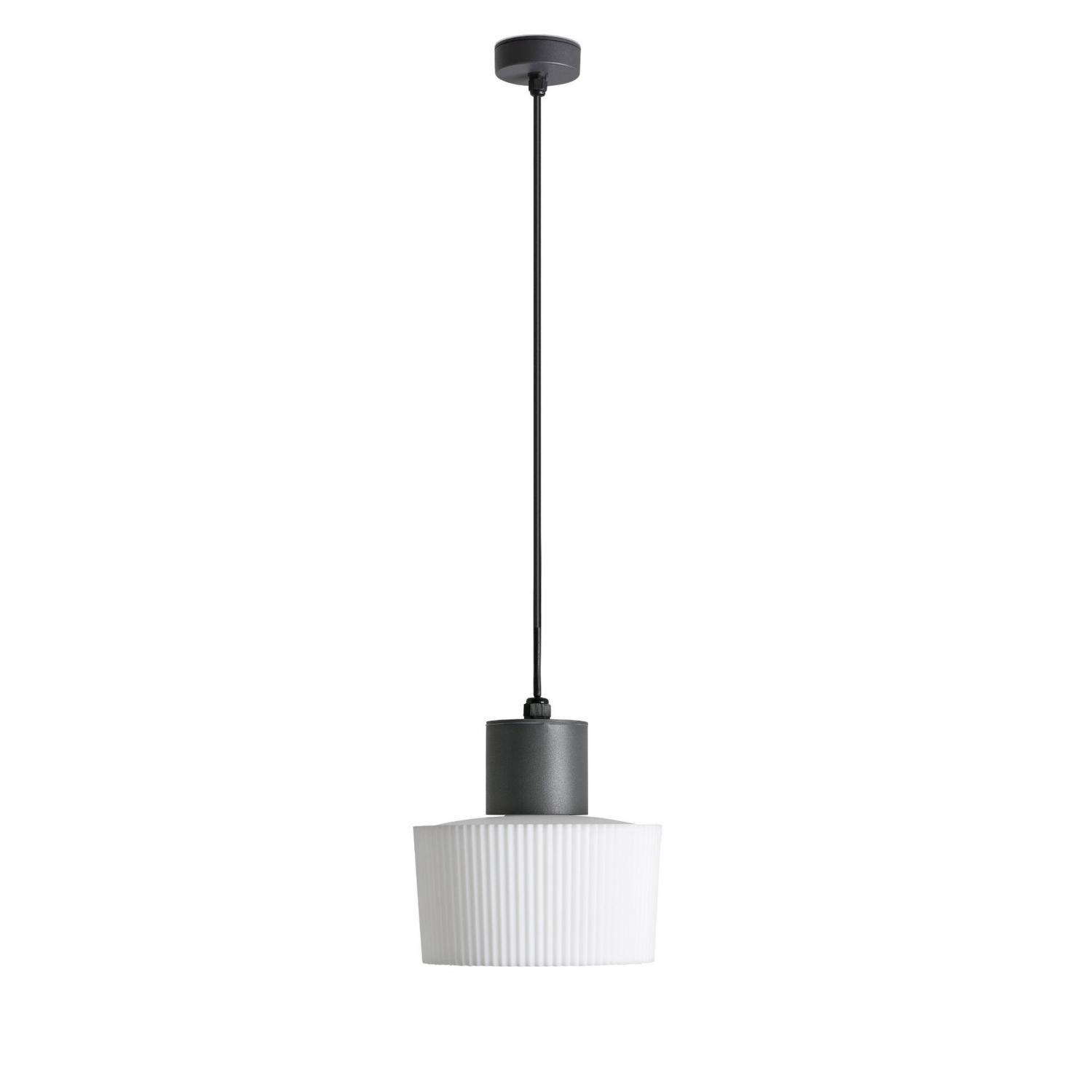 Levně FARO 74427C-04 MUFFIN závěsné svítidlo, tmavě šedá - FARO