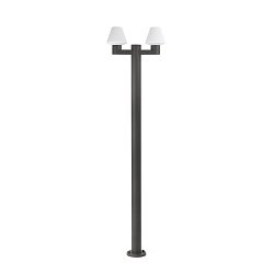 Obrázek pro produkt MISTU sloupková lampa, tmavě šedá, 2XE27 - FARO