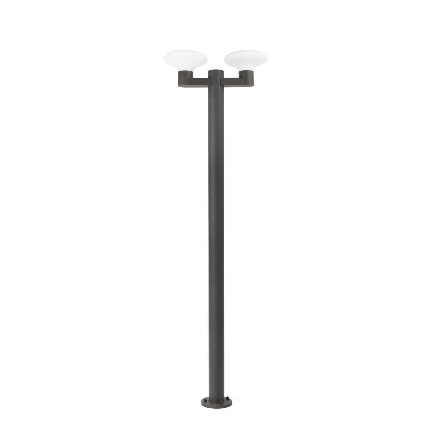 Levně FARO 74435F2-03 BLUB'S sloupková lampa, tmavě šedá, 2XE27 - FARO