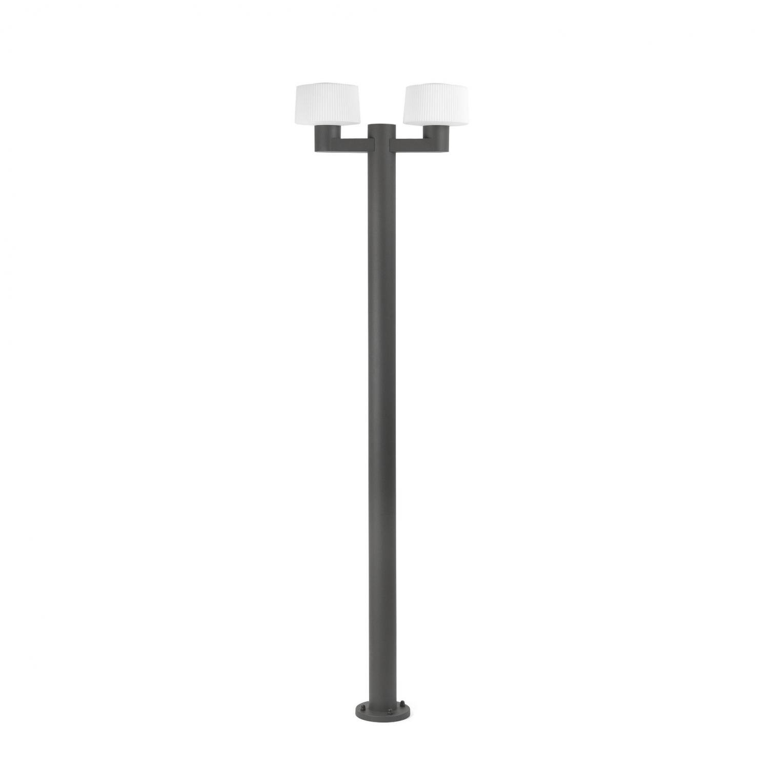 FARO 74435F2-04 MUFFIN sloupková lampa, tmavě šedá, 2XE27 - FARO