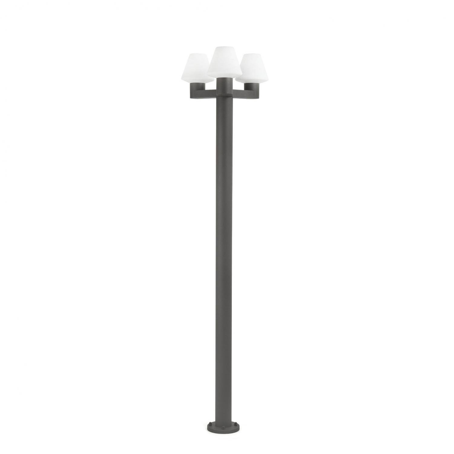 FARO 74436F3-02 MISTU sloupková lampa, tmavě šedá, 3XE27 - FARO