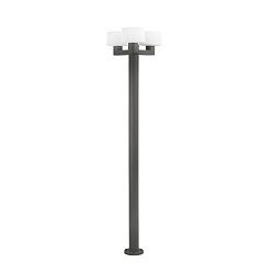 Obrázek pro produkt MUFFIN sloupková lampa, tmavě šedá, 3XE27 - FARO