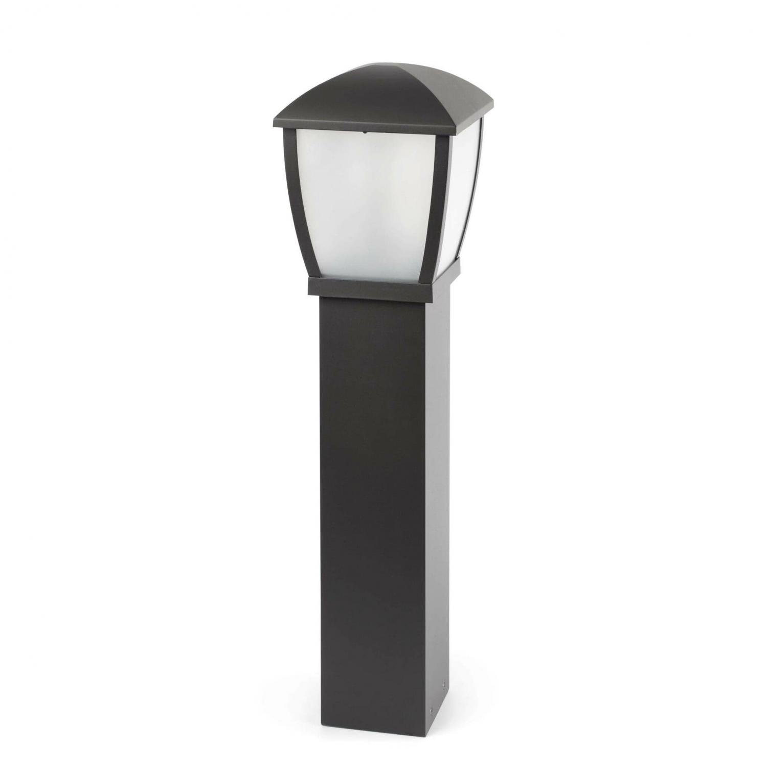 Levně FARO 75003 WILMA sloupková lampa, tmavě šedá - FARO
