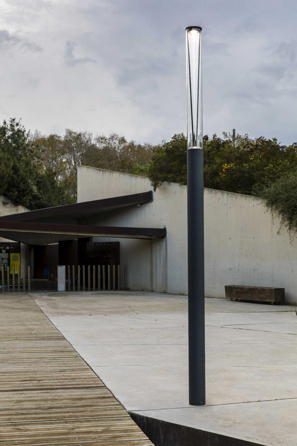 FARO 750300D RUSH sloupková lampa, tmavě šedá, 3.7M 2700K 360st DALI - FARO (obrázek 3)