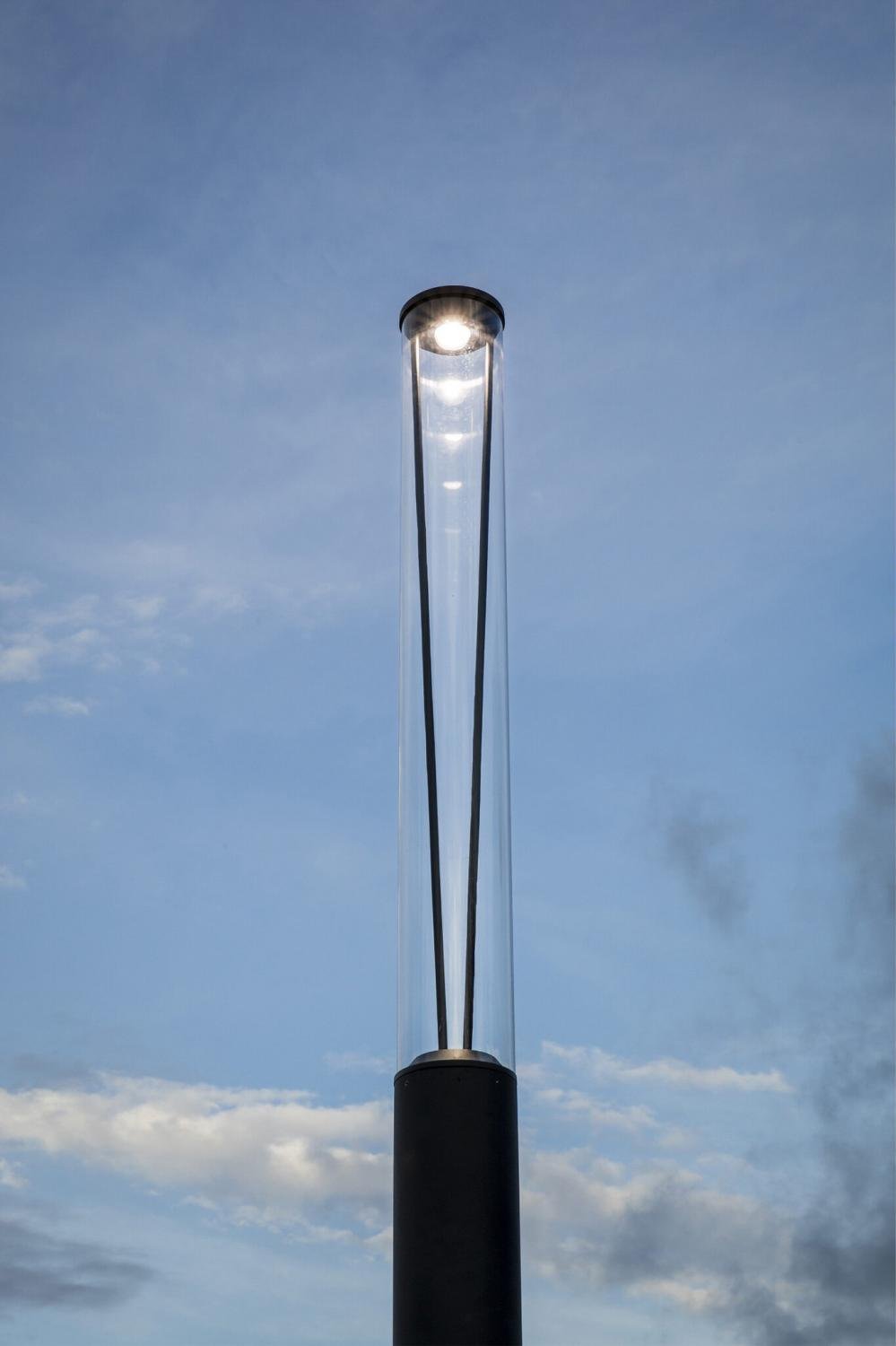 FARO 750320D RUSH sloupková lampa, tmavě šedá, 3.7M 4000K 360st DALI - FARO (obrázek 2)