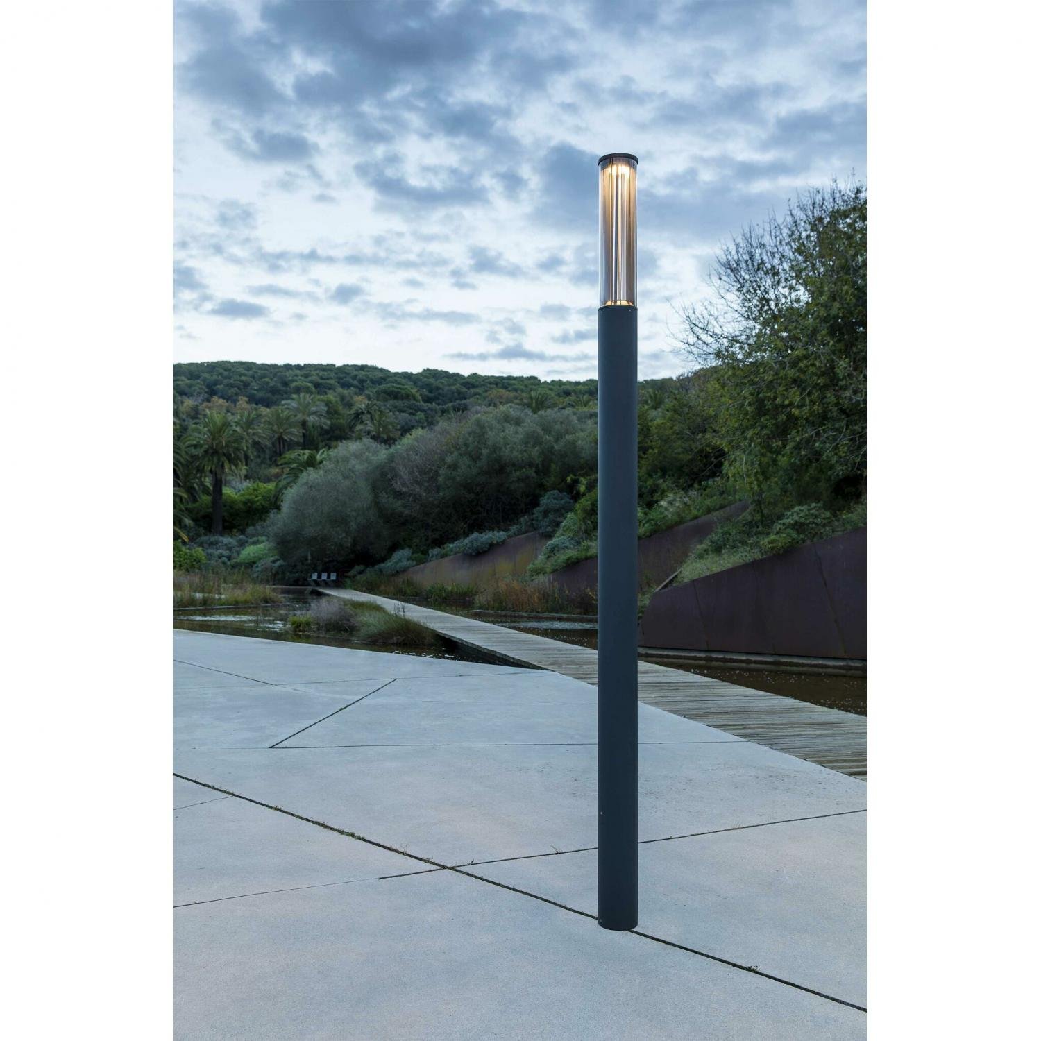 FARO 751222C SCREEN sloupková lampa, tmavě šedá, 3.1M 4000K 180st CASAMBI - FARO (obrázek 3)