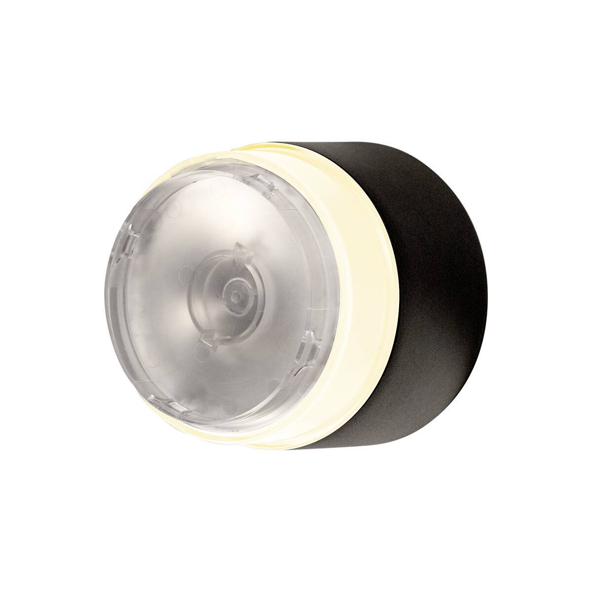 LA 1006319 MANA BASE WL PHASE nástěnné přisazené svítidlo antracit kulaté 15 W 800/820 lm 2700/3000 K CRI90 stmívatelné - BIG WHITE (SLV)