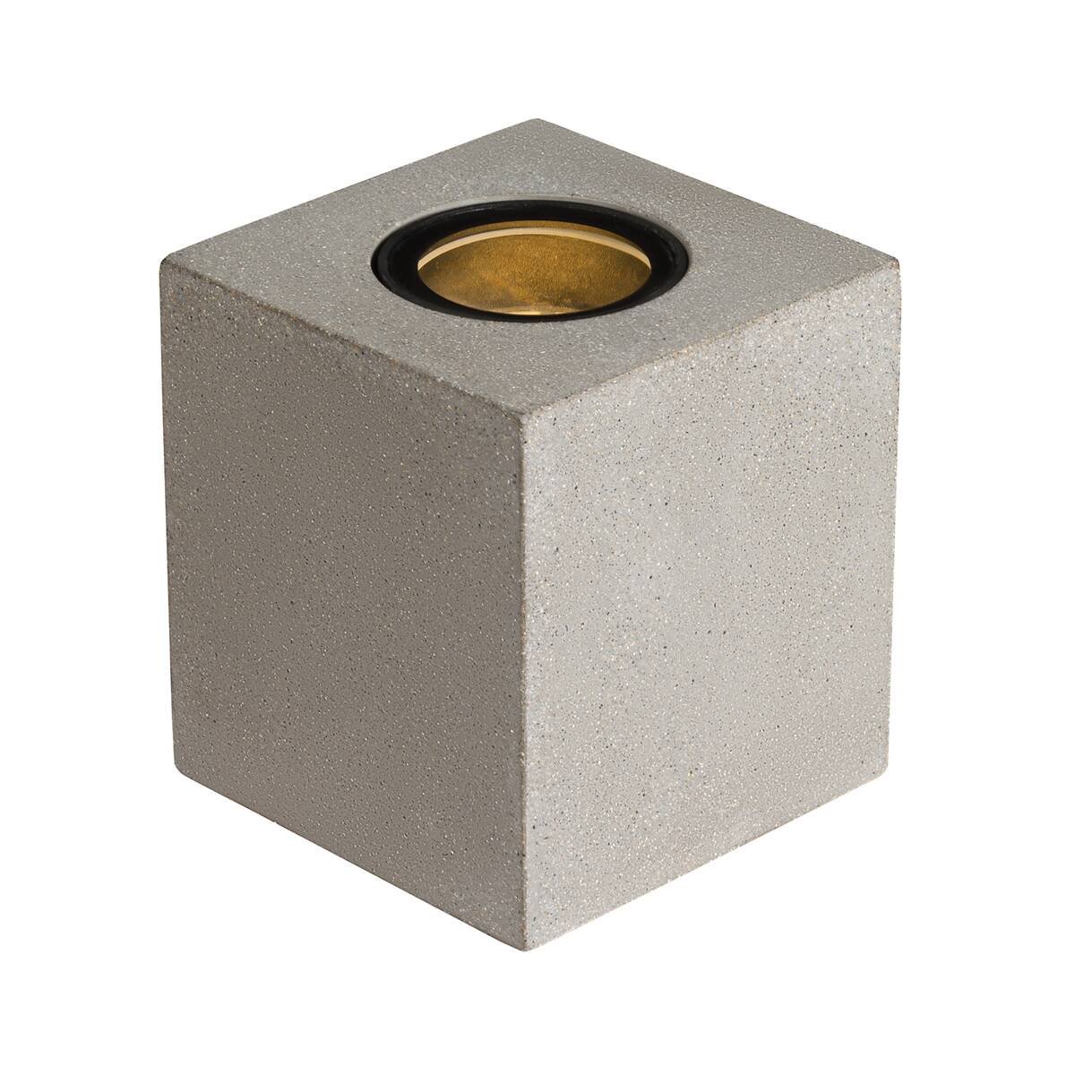 LA 1006409 CONCRETO FL stojací lampa, hranatá GU10 šedá 10 W - BIG WHITE (SLV)