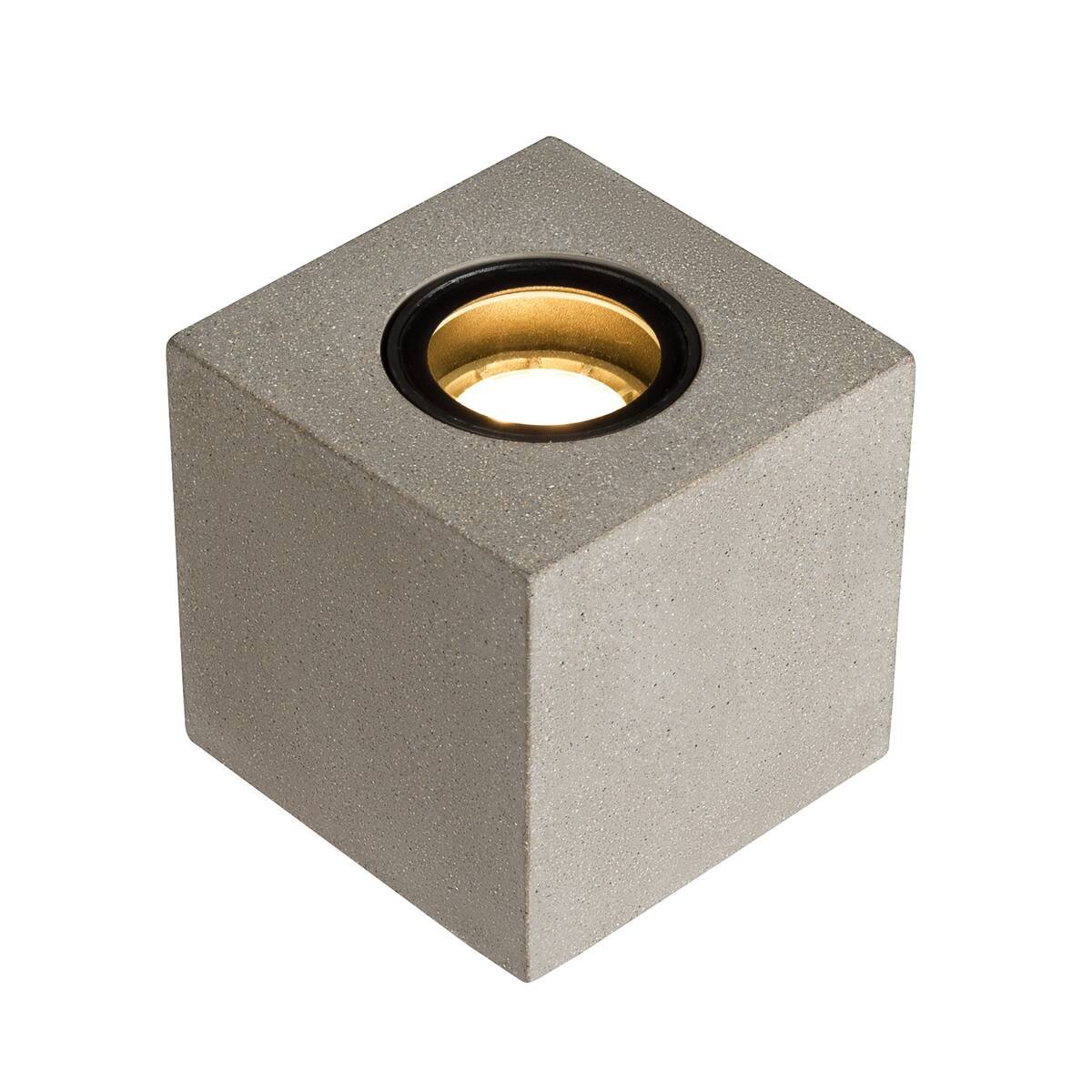 LA 1006409 CONCRETO FL stojací lampa, hranatá GU10 šedá 10 W - BIG WHITE (SLV) (obrázek 3)