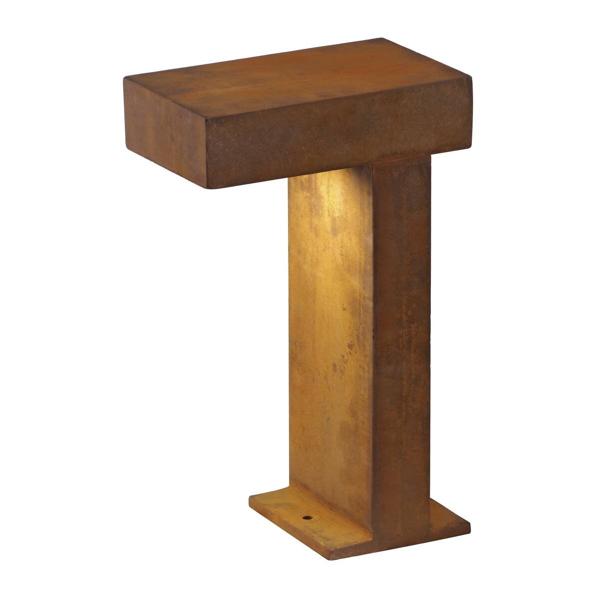 LA 1006346 RUSTY® PATHLIGHT 40 LED venkovní stojací svítidlo, rezavě zbarvené, IP55, 3000K - BIG WHITE (SLV)
