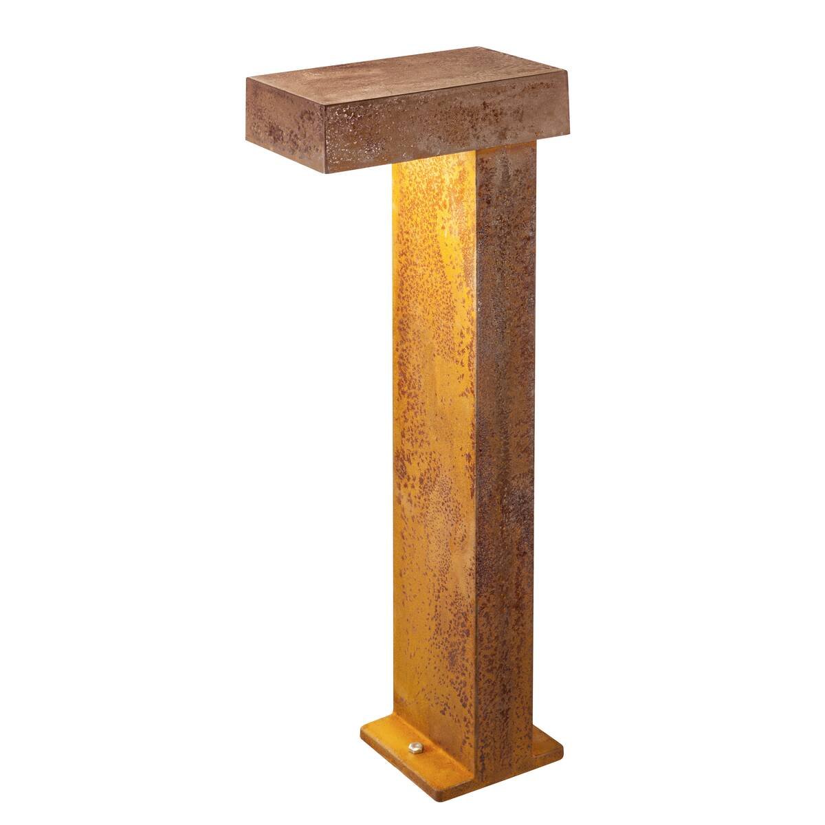 LA 1006347 RUSTY® PATHLIGHT 70 LED venkovní stojací svítidlo, rezavě zbarvené, IP55, 3000K - BIG WHITE (SLV)