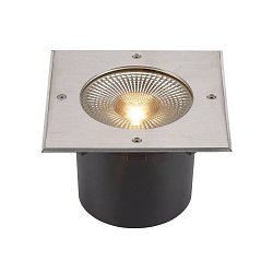 Obrázek pro produkt ROCCI 200 EL hranaté zápustné zemní svítidlo nerezová ocel 16 W 3000 K 120° - BIG WHITE (SLV)