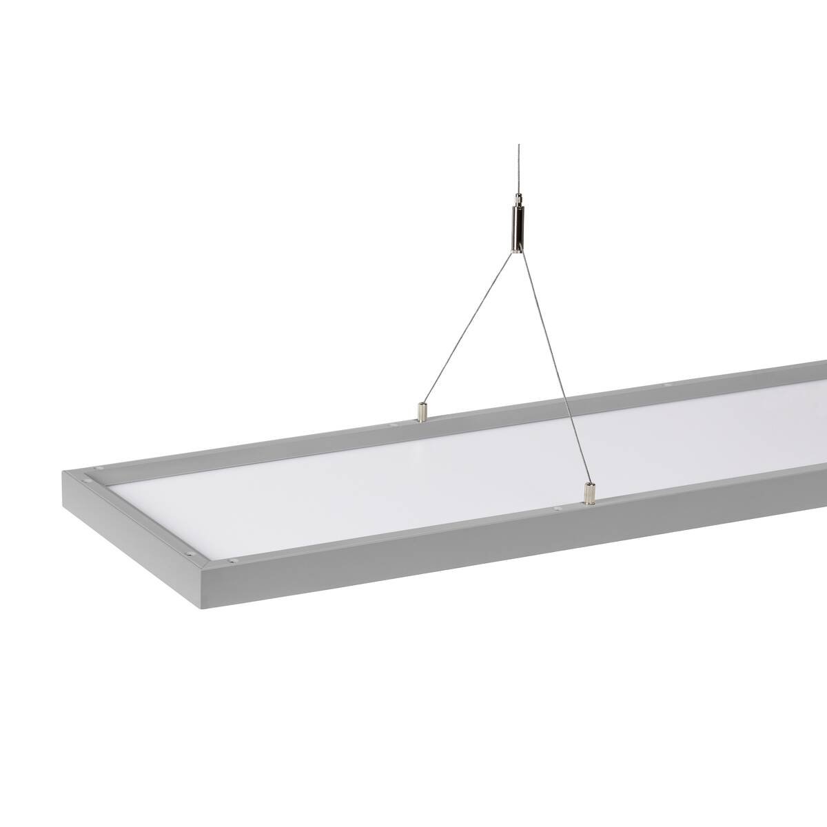 LA 1006345 WORKLIGHT PD závěsné svítidlo stříbrné 57 W 5000 lm 4000 K CRI80 80° DALI - BIG WHITE (SLV) (obrázek 3)