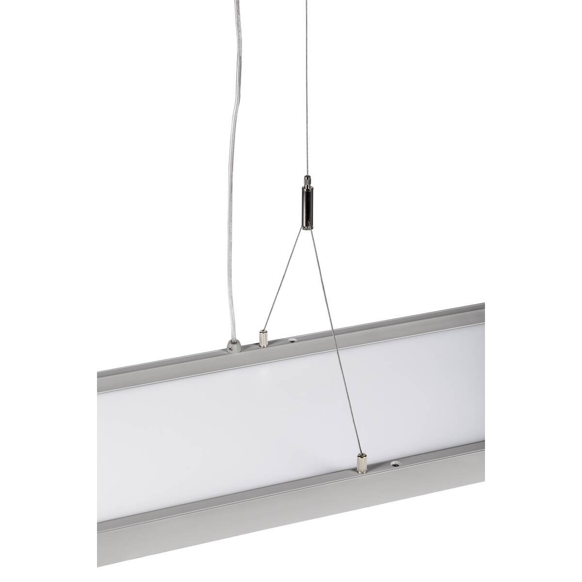 LA 1006345 WORKLIGHT PD závěsné svítidlo stříbrné 57 W 5000 lm 4000 K CRI80 80° DALI - BIG WHITE (SLV) (obrázek 4)