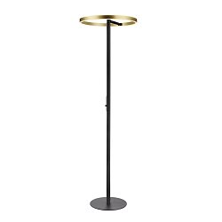 Obrázek pro produkt ONE STRAIGHT FL stojací lampa černá/mosaz 20 W 1200/1200 lm 2700/3000 K CRI90 140° - BIG WHITE (SLV)