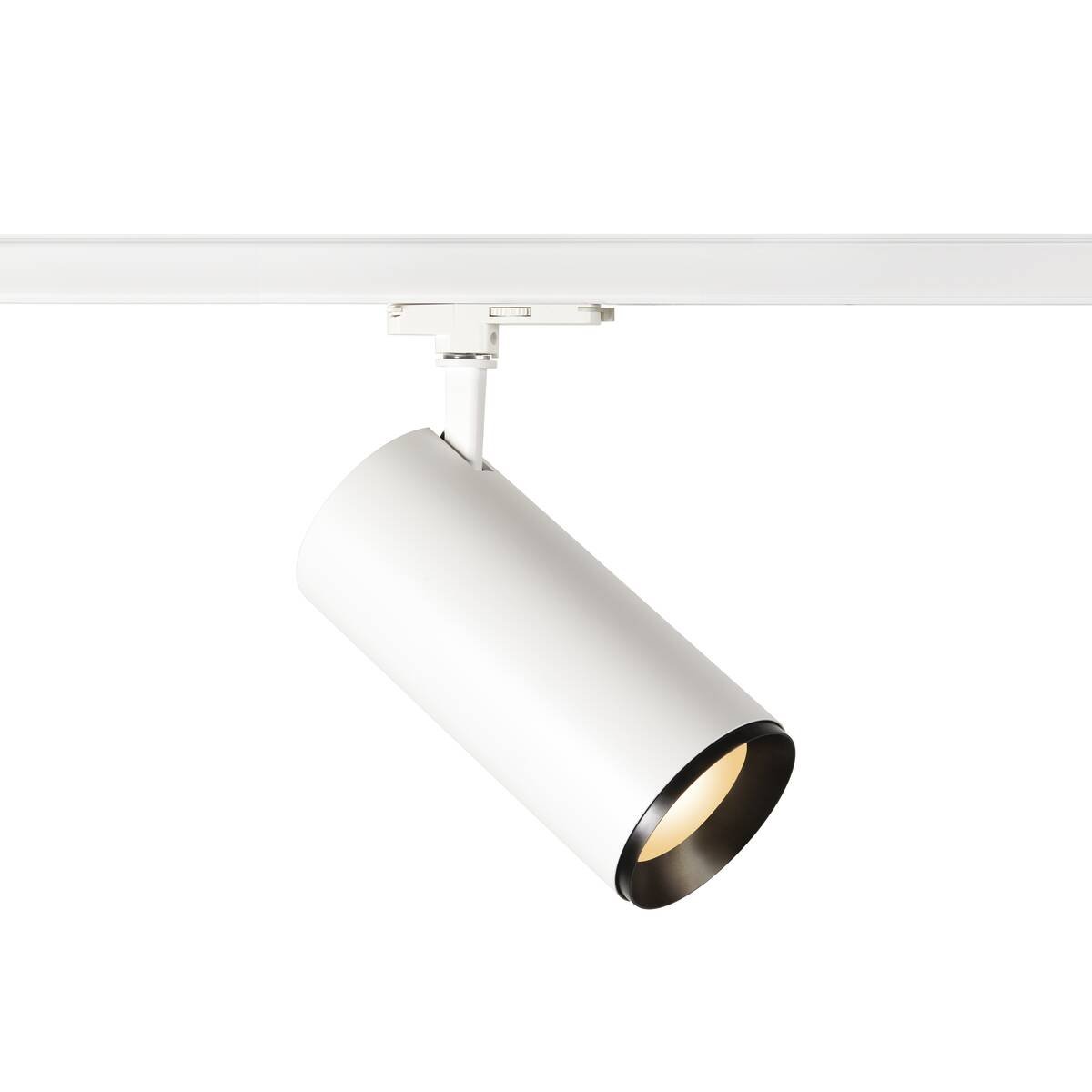 LA 1005806 NUMINOS® DALI XL 3fázový spot bílý/černý 36 W 3000 K 60° - BIG WHITE (SLV)