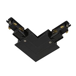Obrázek pro produkt S-TRACK vestavný L-konektor uzemnění vnitřní černý - BIG WHITE (SLV)